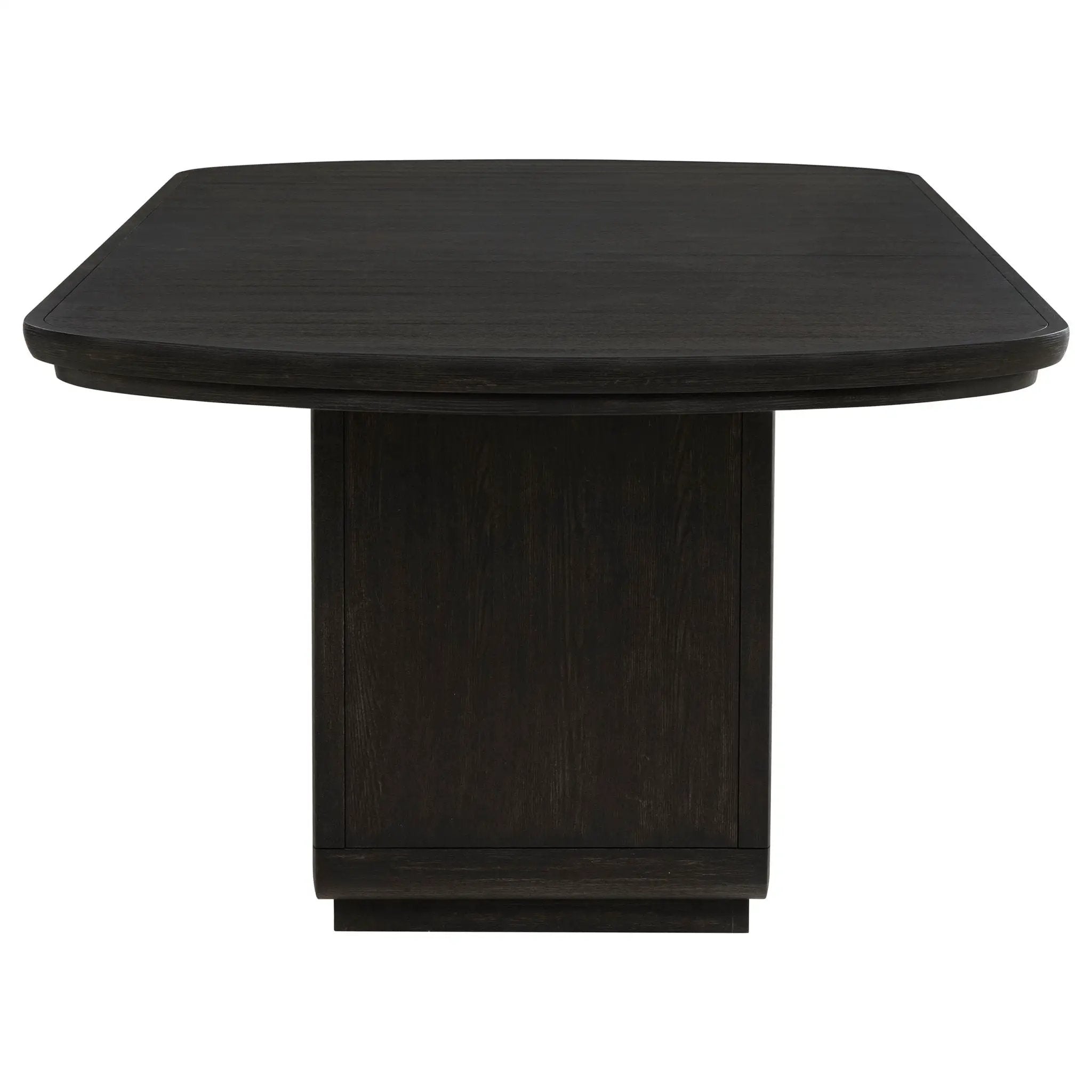 Leandro 78-inch Extension Dining Room Table Burnished Black by Unique Piece Furniture