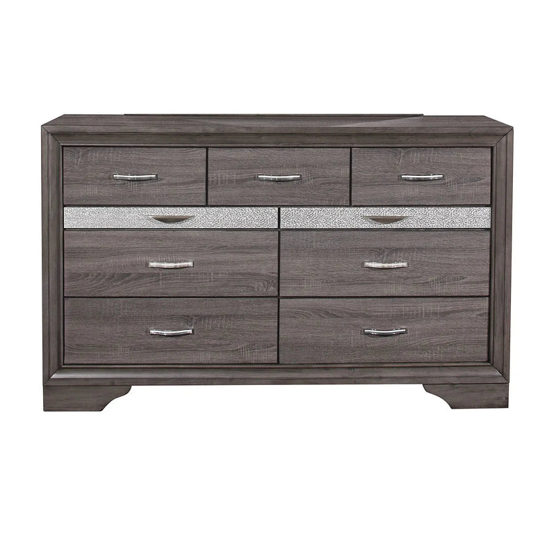 Ryder - Sparkle Dresser - Gray by Unique Piece Furniture