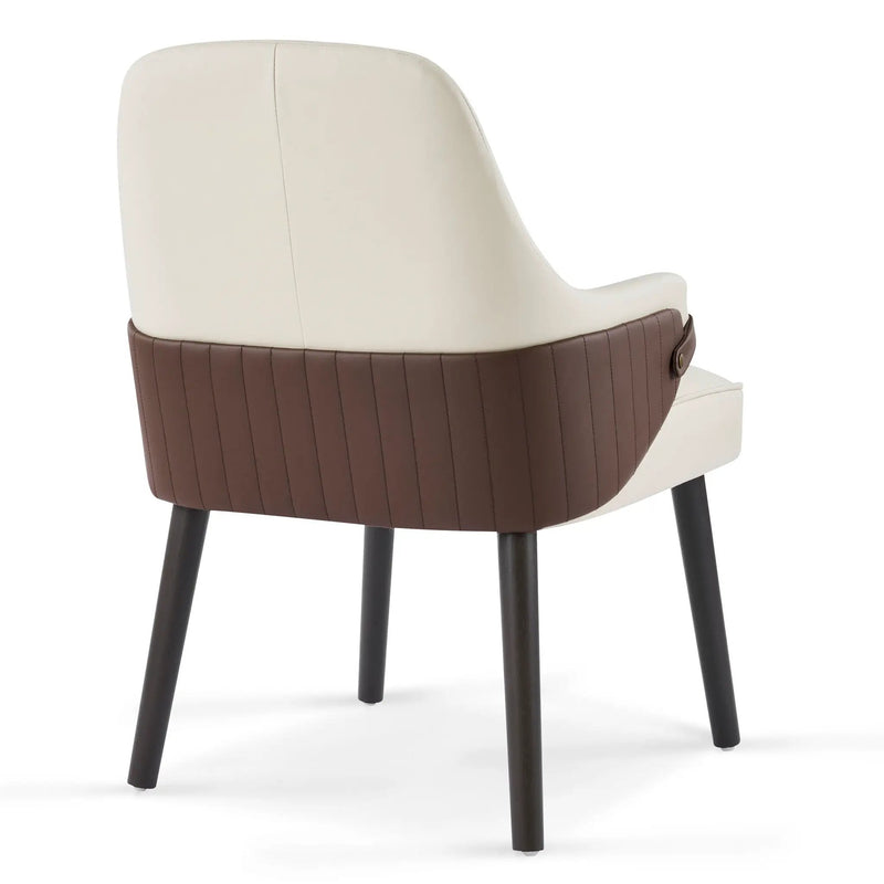 Indoor Dining Chair (Set of 2) - Beige / Brown by HouseOfZazla