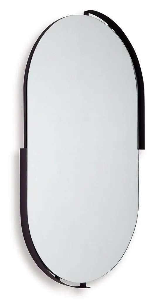 Valkings - Accent Mirror - Black by Unique Piece Furniture