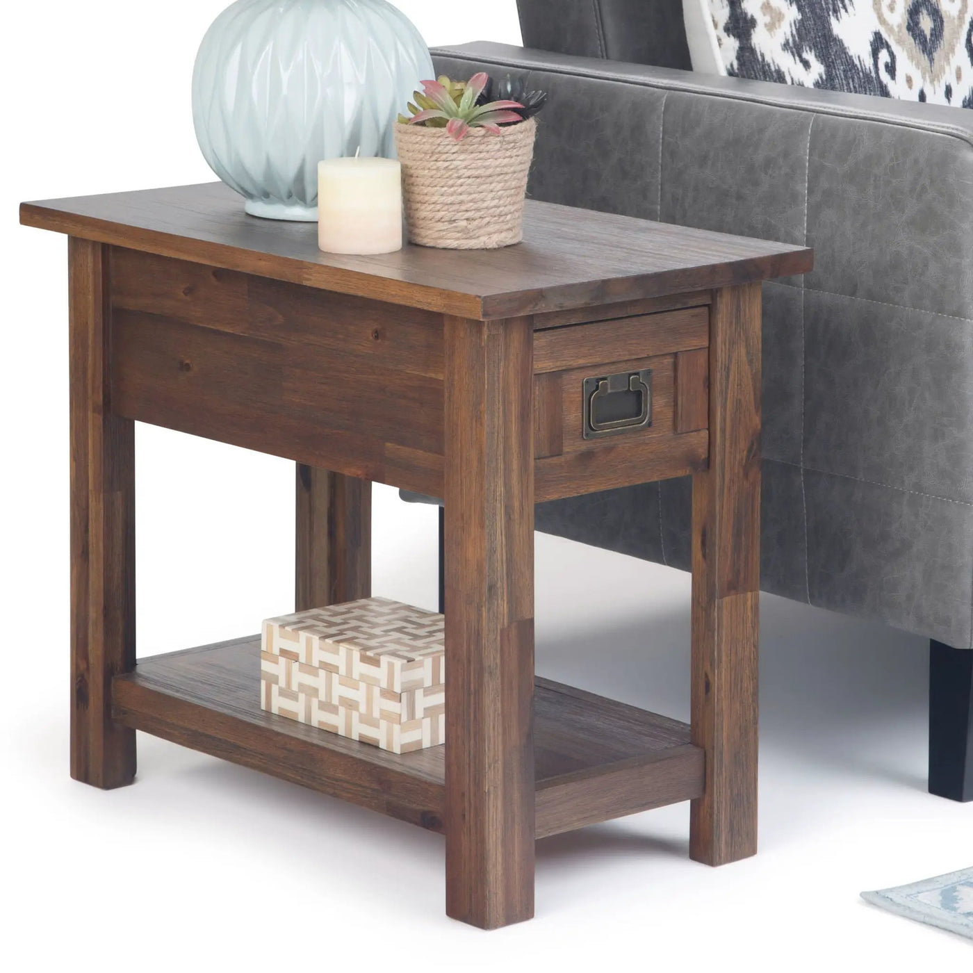 Monroe - Handcrafted Side Table by HouseOfZazla