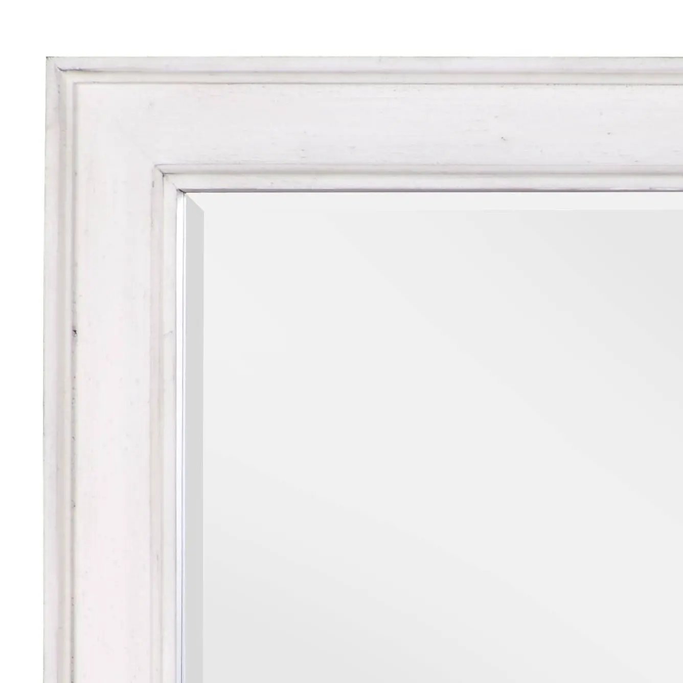 Katia - Weathered Mirror - White by Unique Piece Furniture