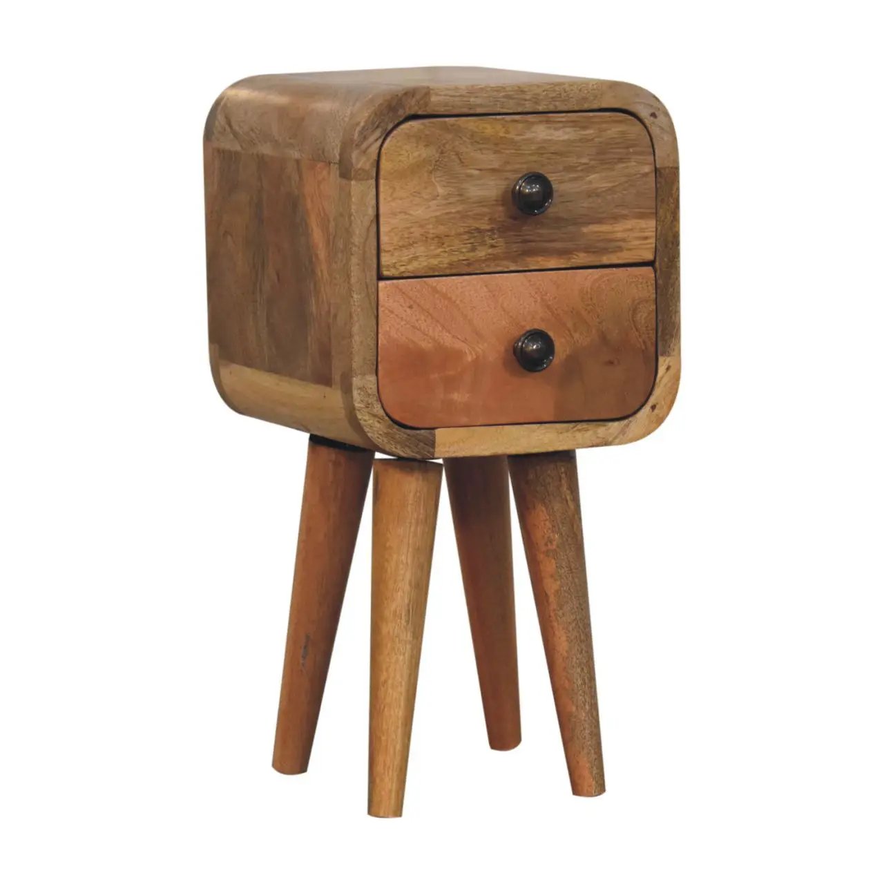 Curved Nightstand, by Unique Piece Furniture