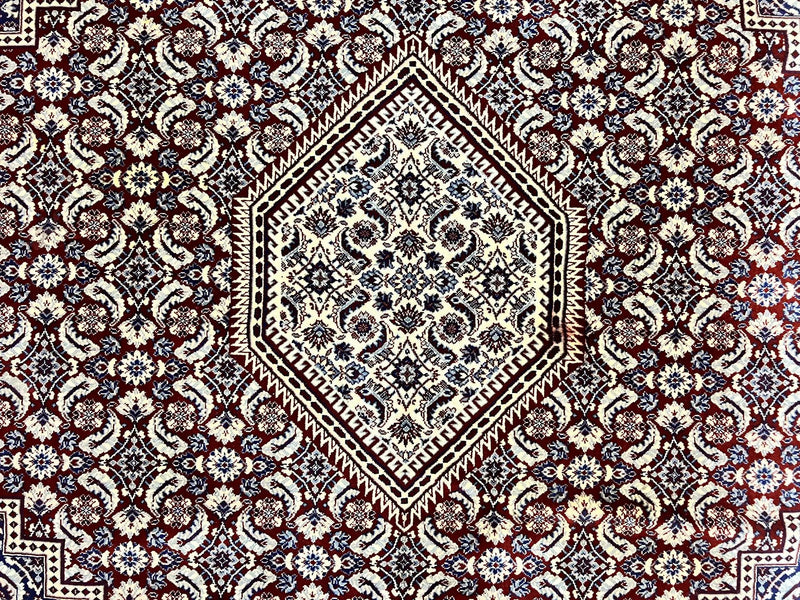 Karastan Rug 8x10, Kara Shah Red Bidjar, Belgium Power Loomed Rug, Wool Pile Karastan Rug, Vintage by Jewel Rugs