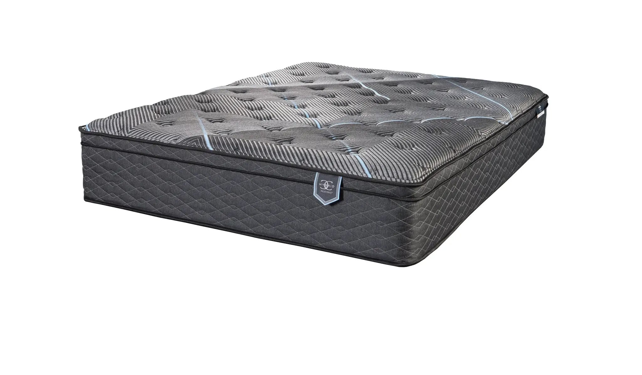 Restonic ComfortCare Hybrid Restful Nights Euro Top Plush Queen Mattress by HouseOfZazla