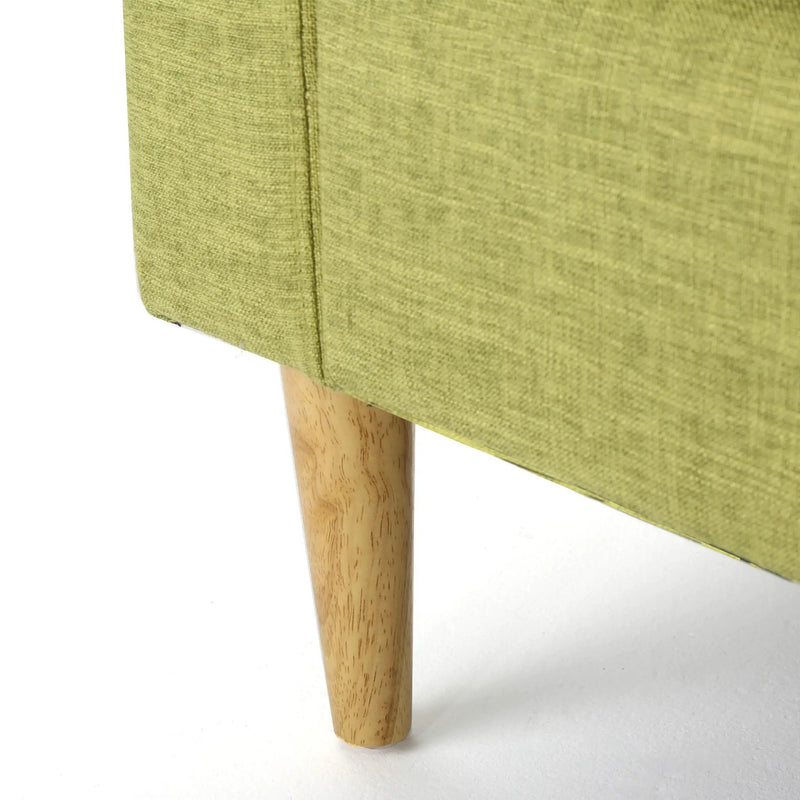 Nebulize Upholstered Fabric Club Chair With Button Tufted And Square Off Arm And Back by HouseOfZazla