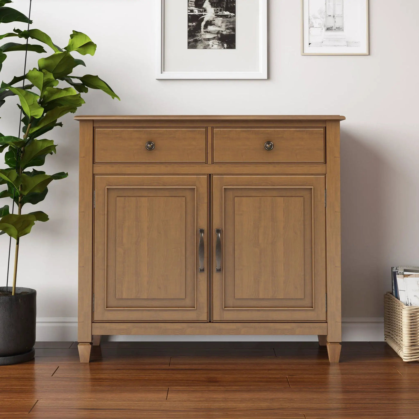 Connaught - Handcrafted Entryway Storage Cabinet by Unique Piece Furniture