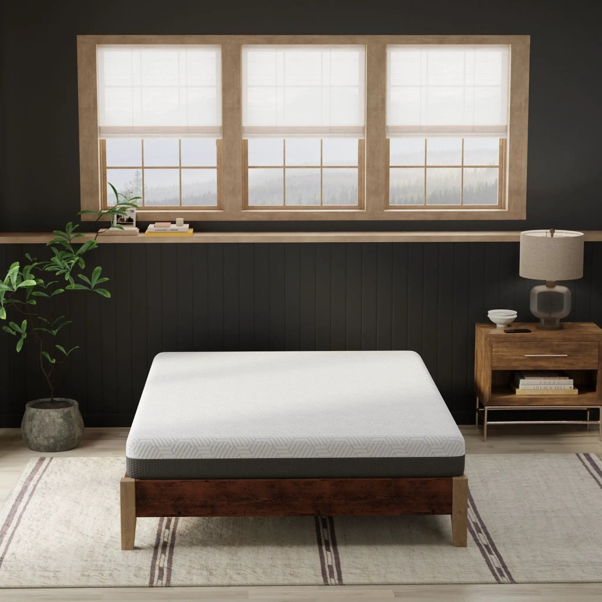 Pur Chill 8" Firm Mattress with Phase Change Cooling Fabric by HouseOfZazla