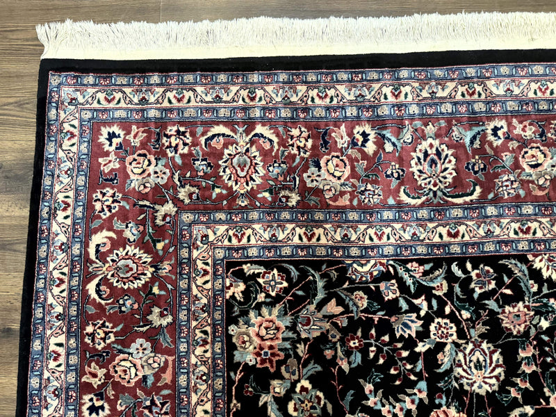 Large Sino Persian Rug 10x15, Floral Allover, Hand Knotted Wool Carpet, Fine by Jewel Rugs