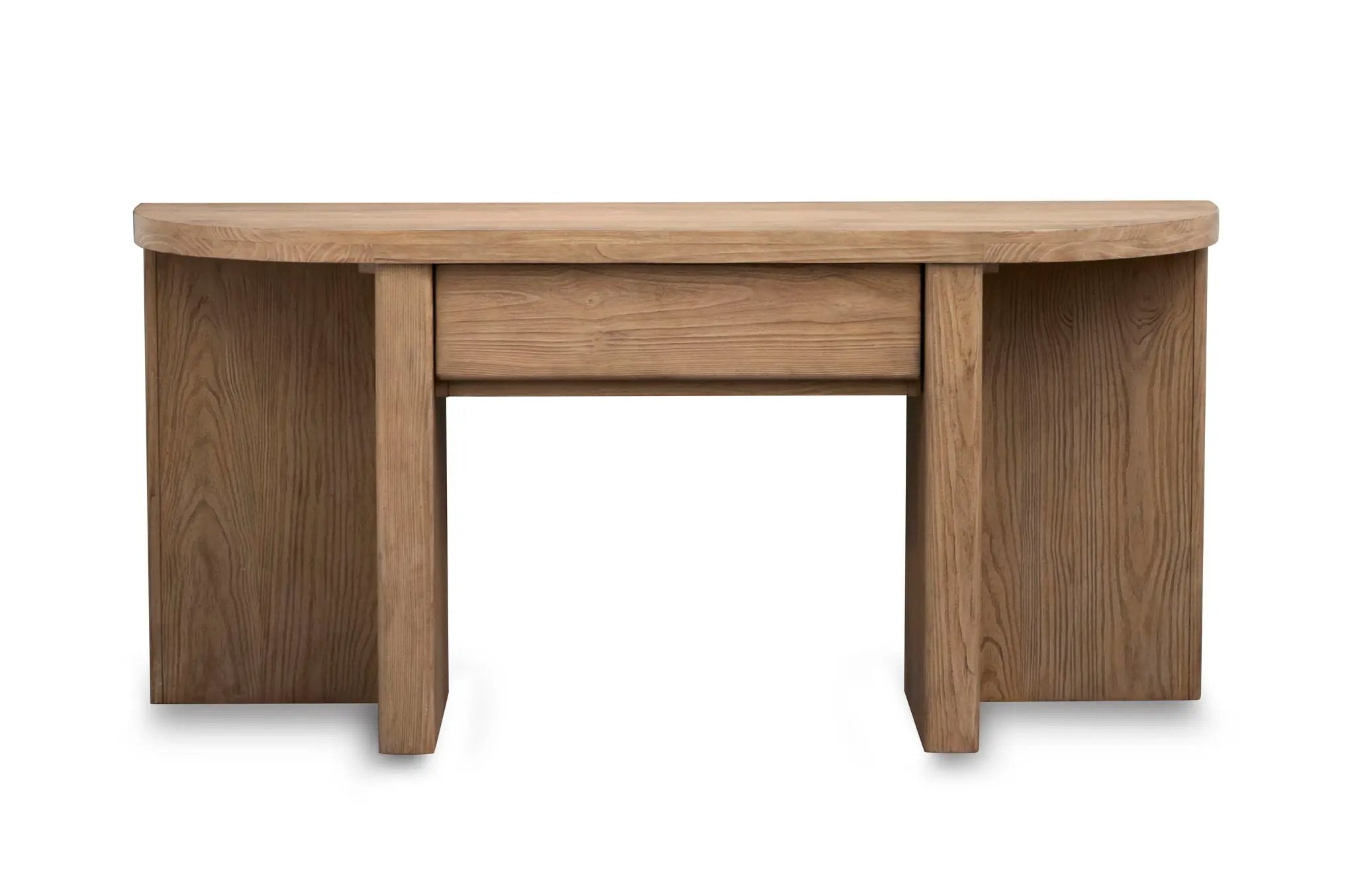 Hayden - Demilune Sofa Table - Golden Oat by Unique Piece Furniture