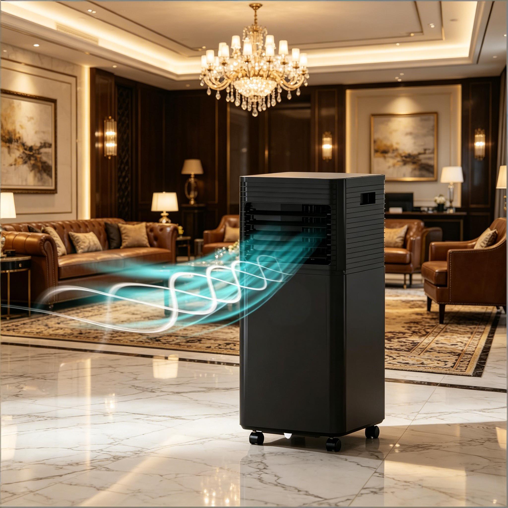 Mobile Air Conditioner with Wheels by HouseOfZazla