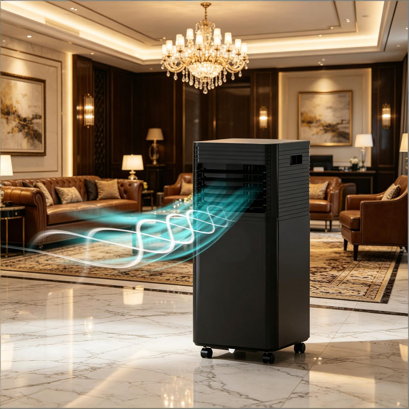 Mobile Air Conditioner with Wheels by HouseOfZazla