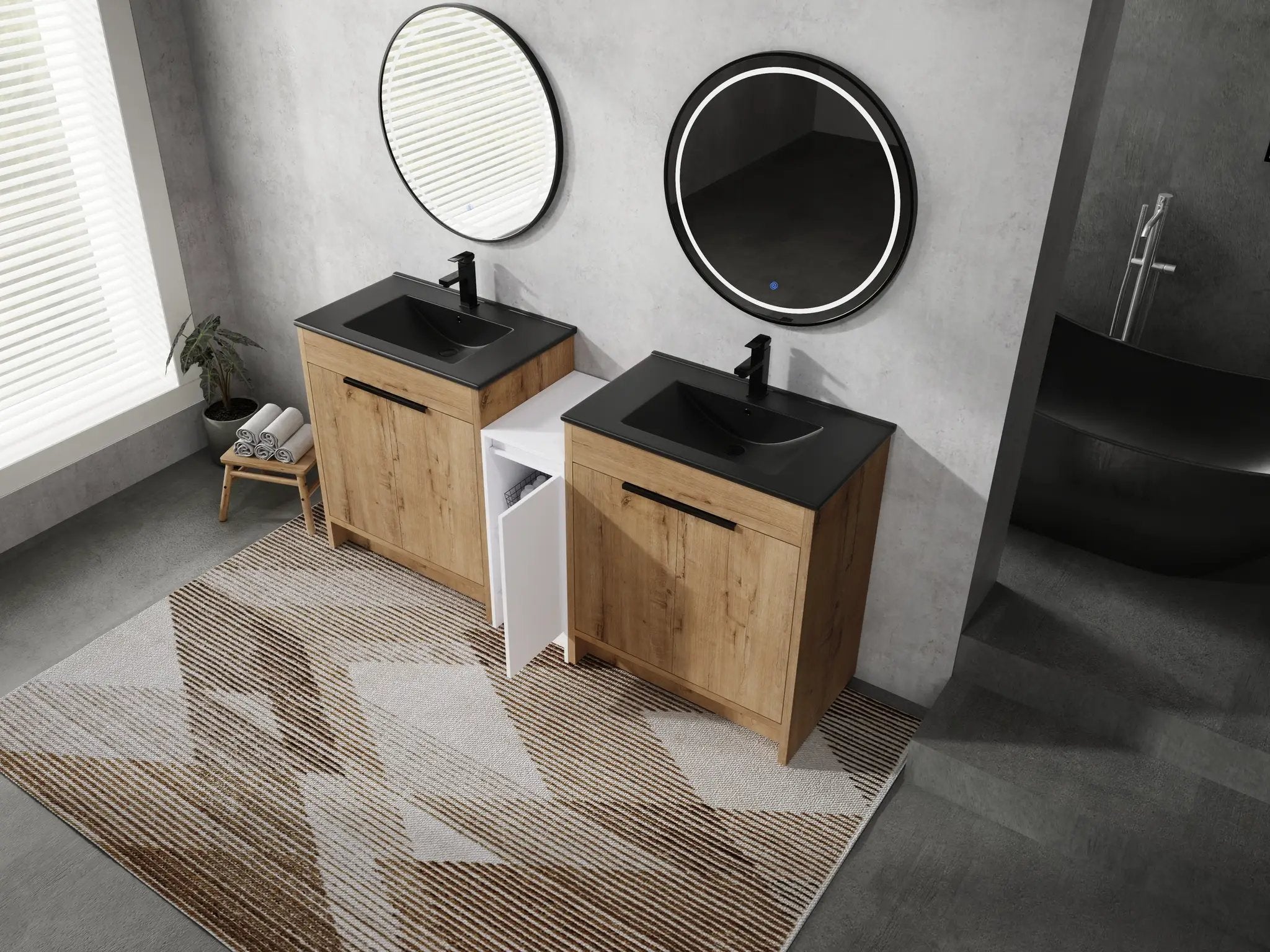 72 Inch Freestanding Bathroom Vanity by HouseOfZazla