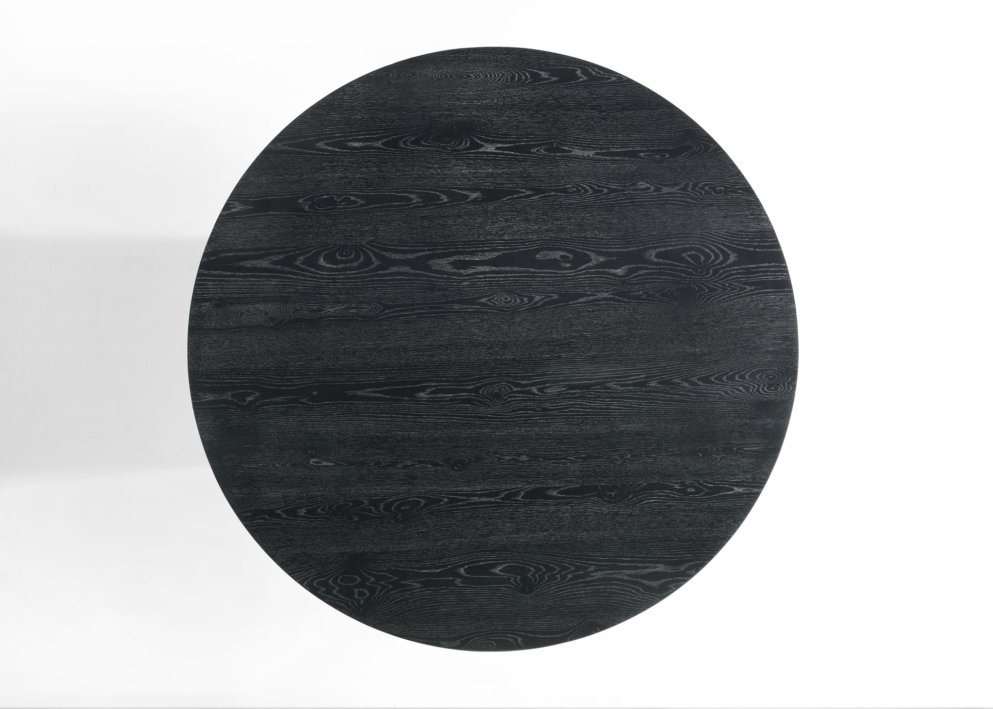 Jasper - 5 Piece Round Dining Set - Ebony Black by HouseOfZazla