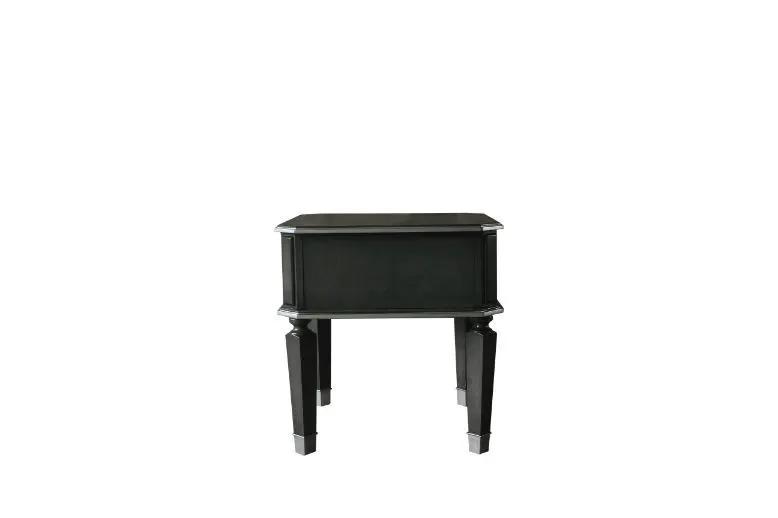 House Beatrice - End Table - Charcoal & Light Gray by Unique Piece Furniture