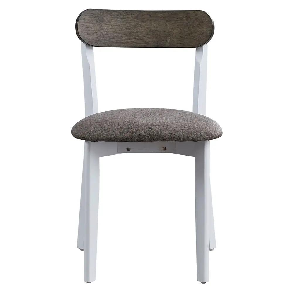 Fidelity - 5 Piece Dining Set - White & Gray by Unique Piece Furniture