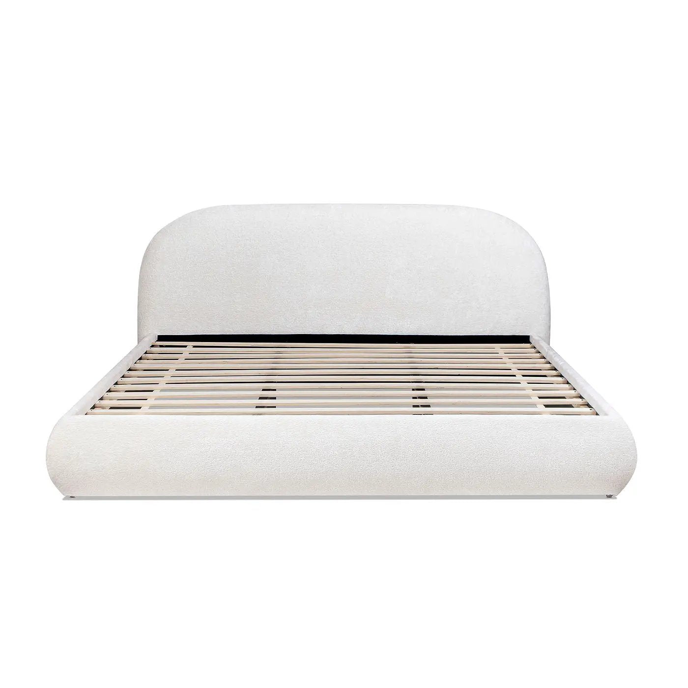 Archie Puffy Grounded - Upholstered Platform Bed by Unique Piece Furniture