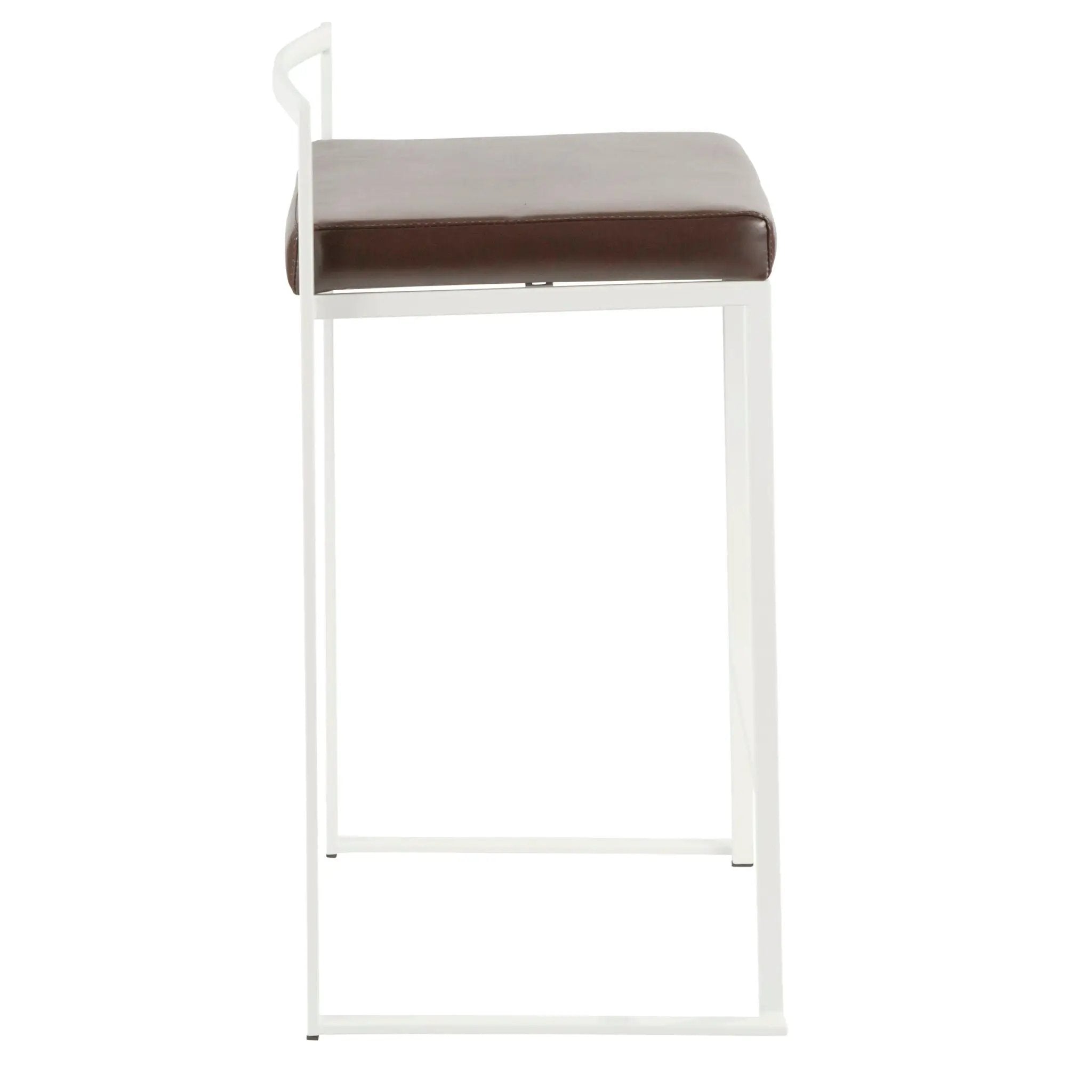Fuji - Simple Elegance, Contemporary Stackable Counter Stool by HouseOfZazla