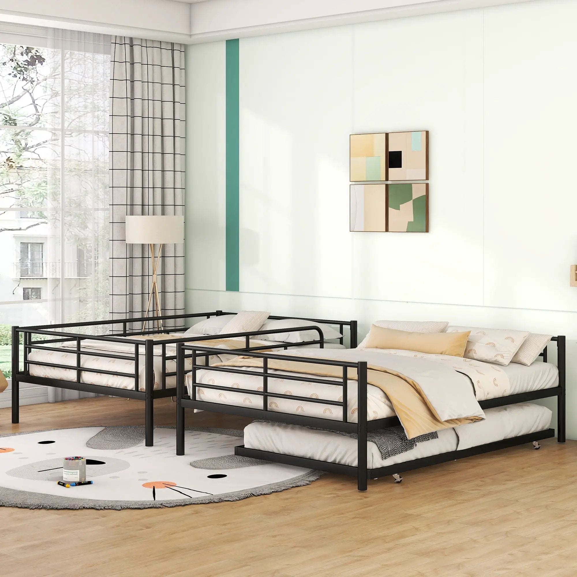 Steel Construction Bunk Bed by HouseOfZazla
