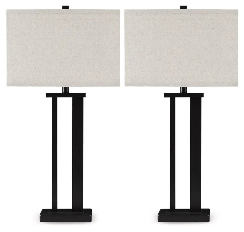Aniela - Metal Table Lamp Set by Unique Piece Furniture