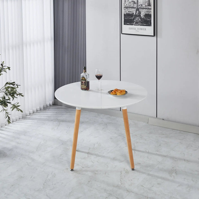 Extensible Table, Dining Table, Office Table, Coffee Table Metal Leg by HouseOfZazla