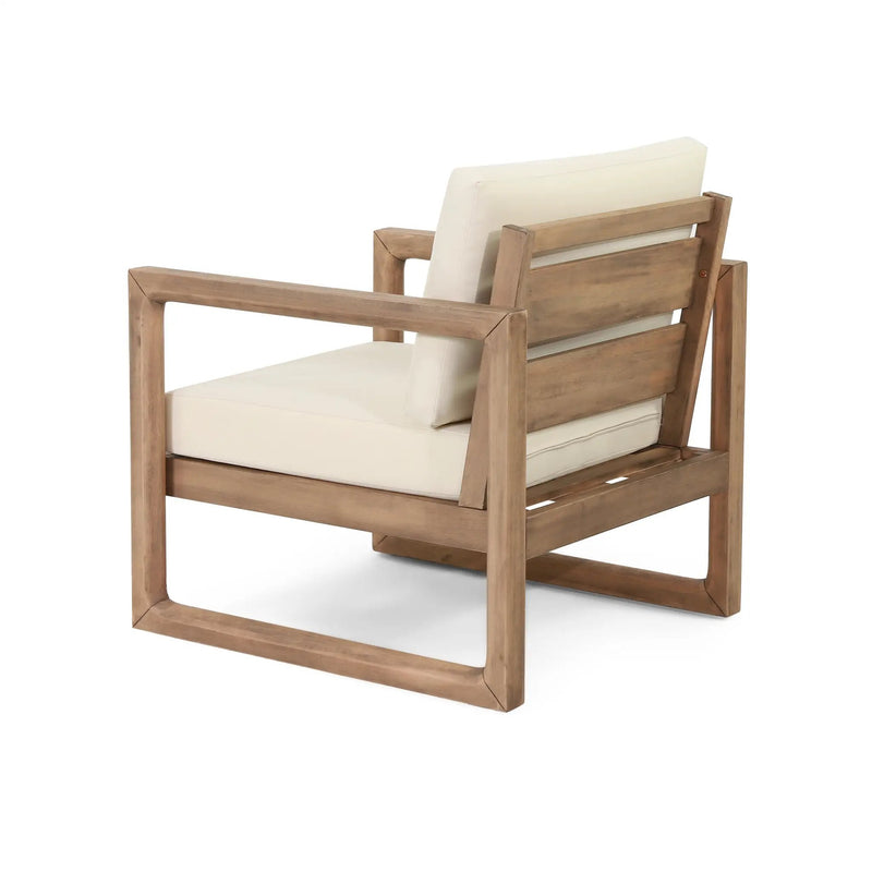 4-Pieces Acacia Wood Patio Furniture Set by HouseOfZazla