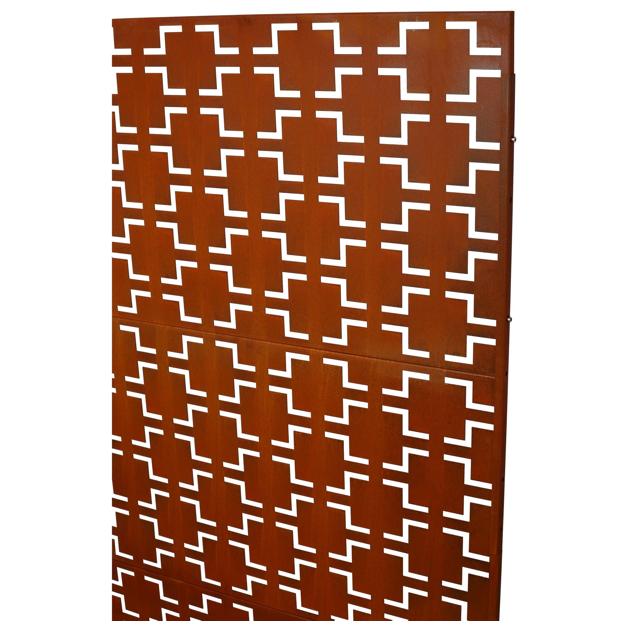 Outdoor & Indoor Metal Privacy Freestanding Decorative Screen by HouseOfZazla