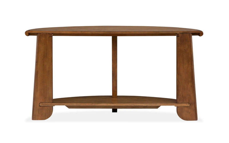 Tanner - Demilune Sofa Table - Tawny Brown by Unique Piece Furniture
