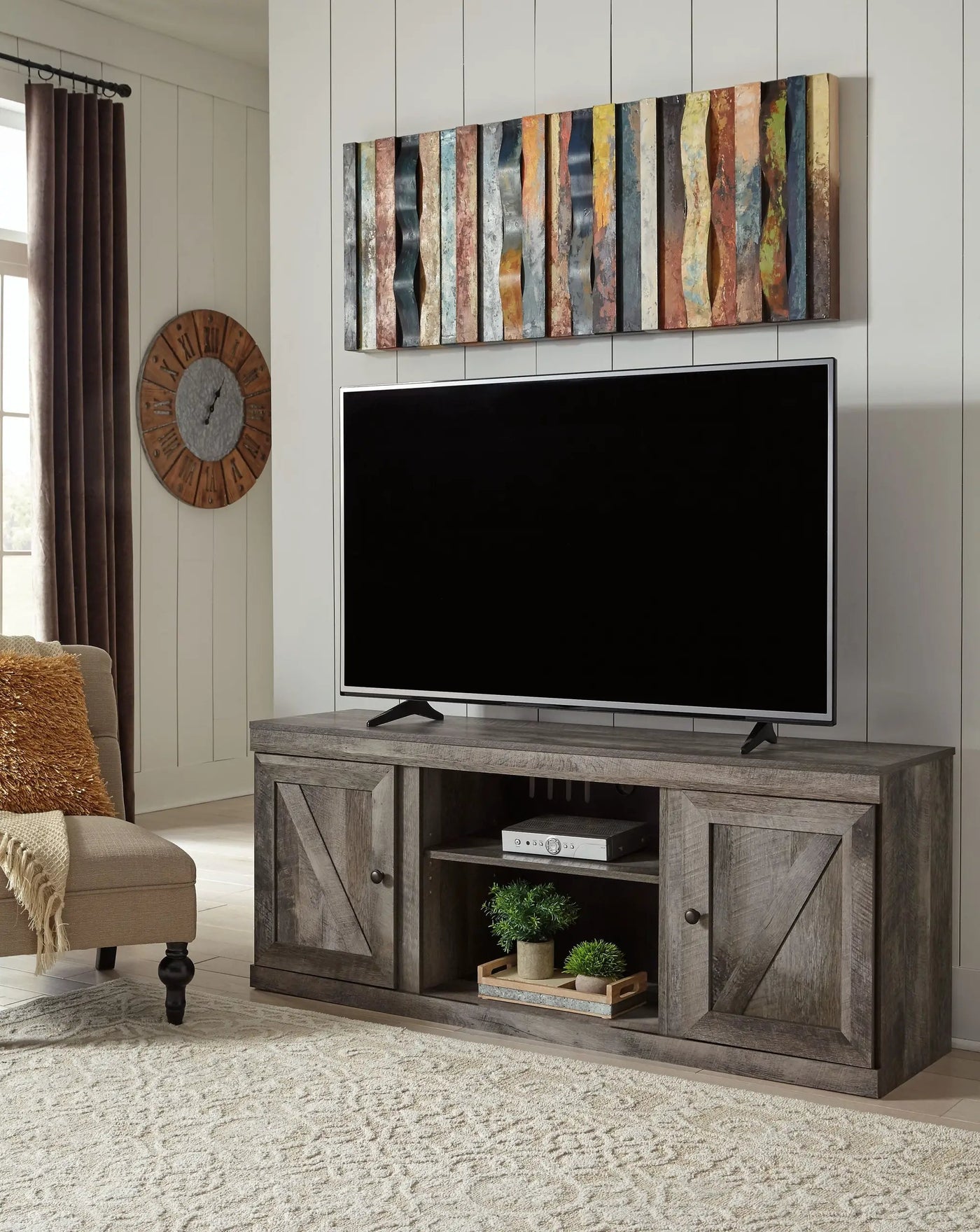 Wynnlow - TV Stand With Fireplace Option by Unique Piece Furniture