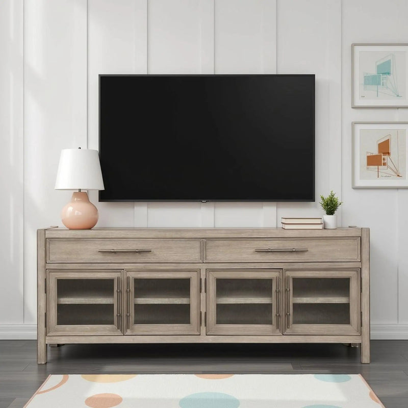 Cypress Lane - TV Stand Console - White Oak by HouseOfZazla