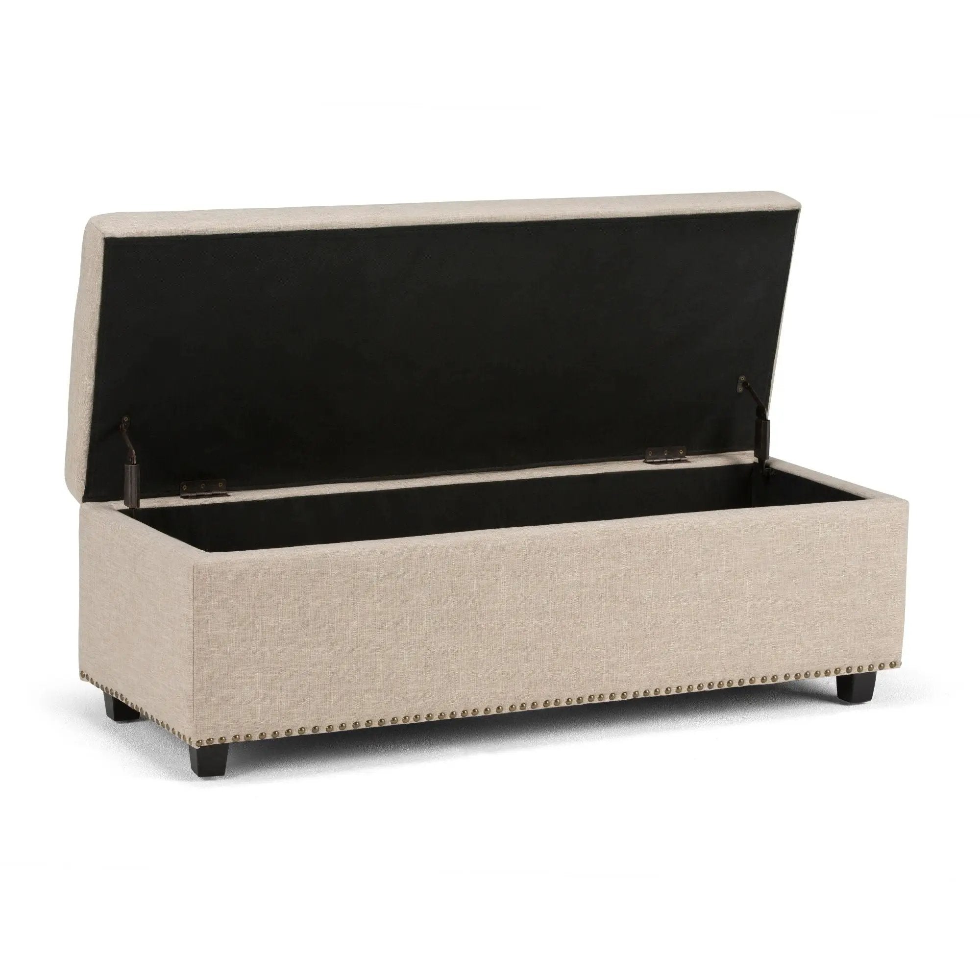 Hamilton - Upholstered Storage Ottoman by HouseOfZazla