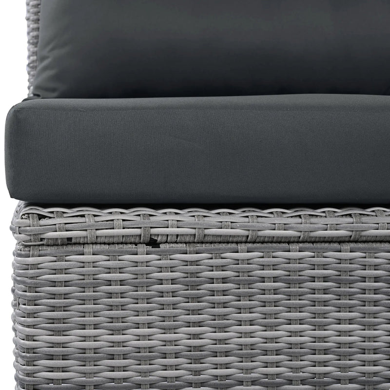 Outdoor Furniture Set Patio Rattan with Recliners and Tables by HouseOfZazla