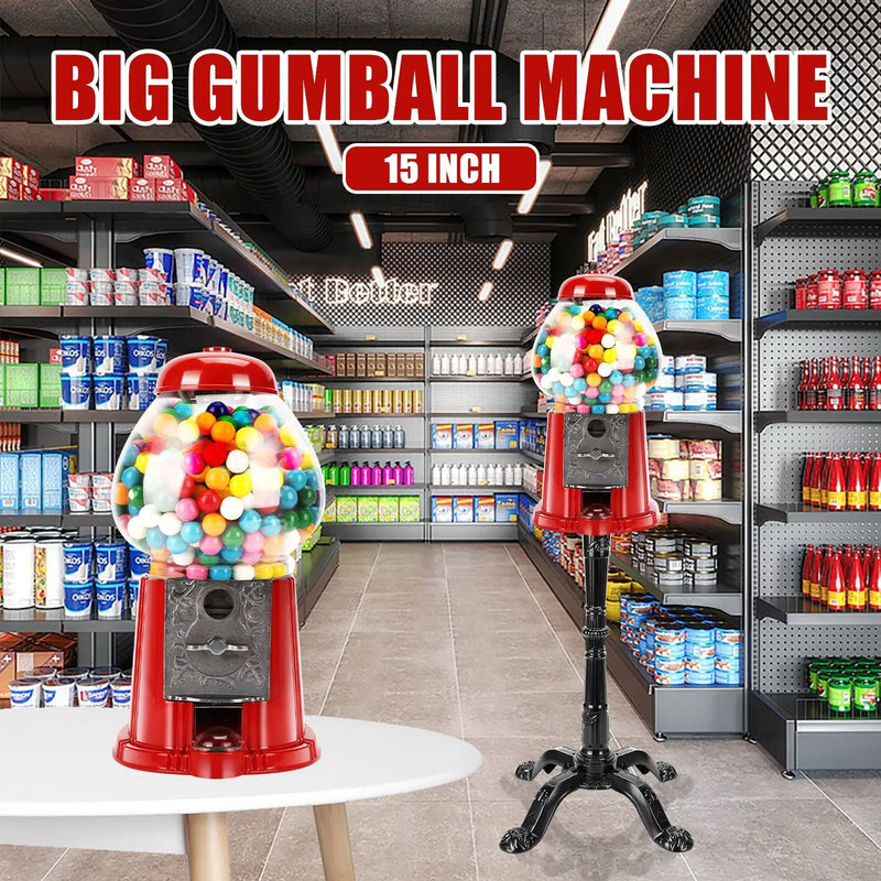 15 Inch Commercial Gumball Machine by HouseOfZazla