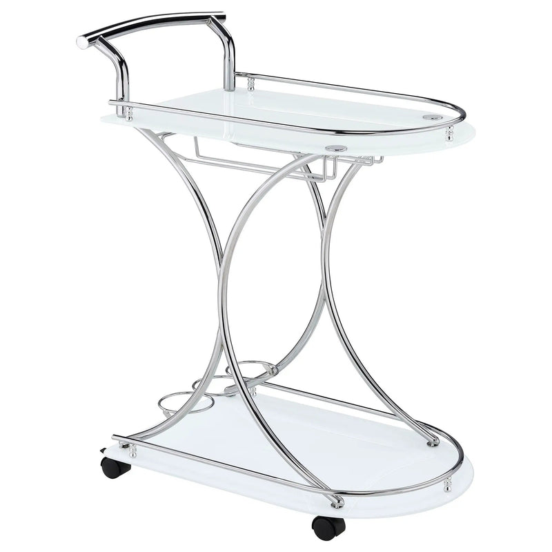 Allen - 2 Tier Bar Cart by HouseOfZazla