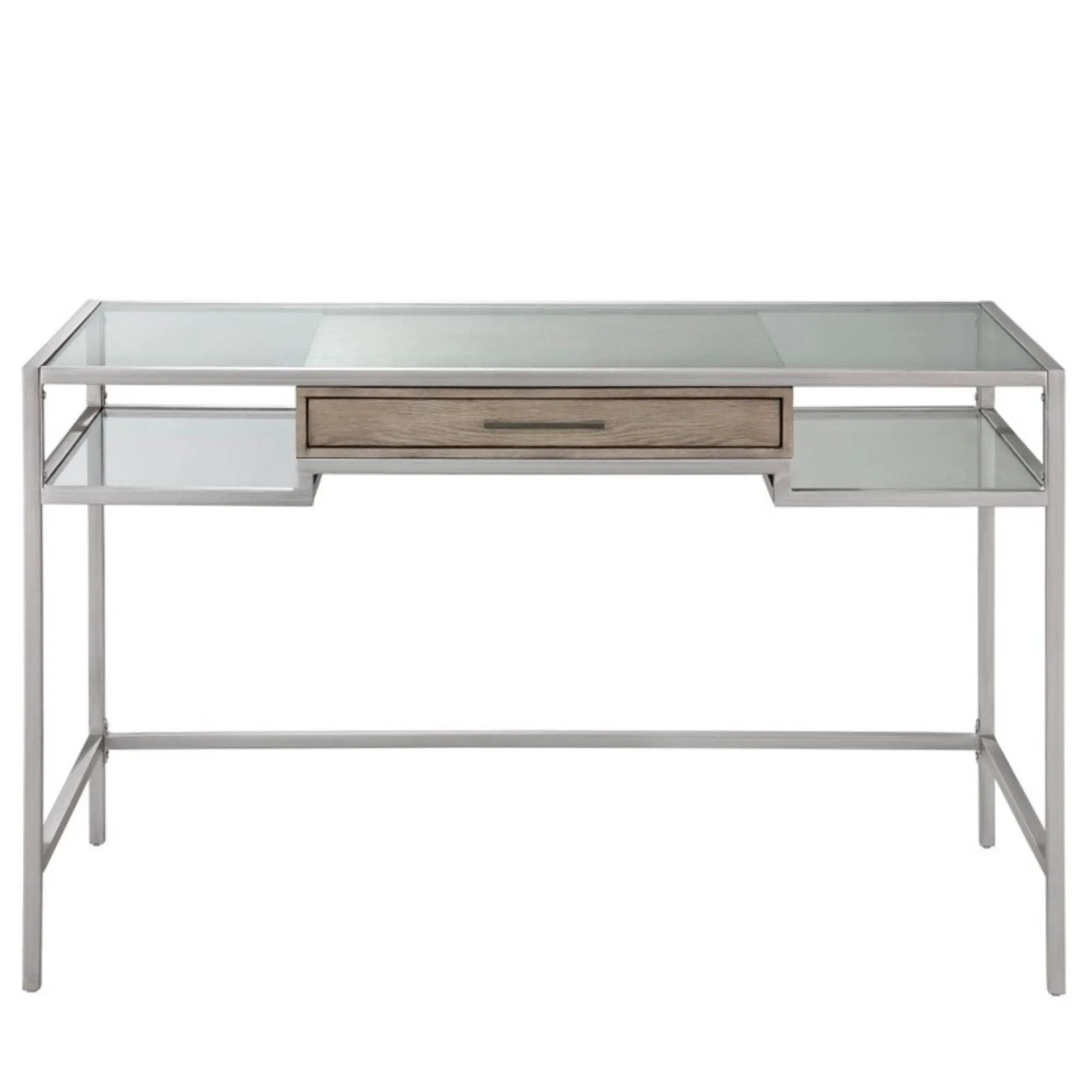 Adela - Writing Desk - Antique Silver by Unique Piece Furniture