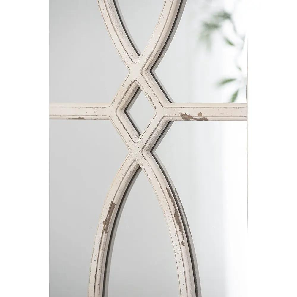 Rectangular Wooden Wall Mirror With Antique Frame, Vertical Or Horizontal Home Decor For Living Room (Set of 2) by HouseOfZazla
