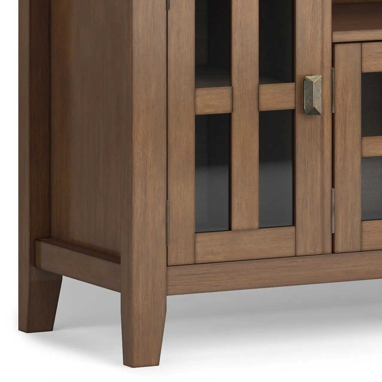 Artisan - TV Media Stand - Rustic Natural Aged Brown by Unique Piece Furniture