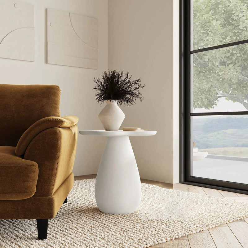 Trevor - Side Table With Cloud Shaped Top by HouseOfZazla