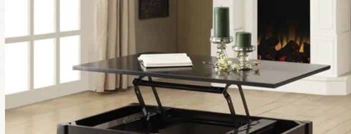 Malachi - Coffee Table With Lift Top - Black by Unique Piece Furniture