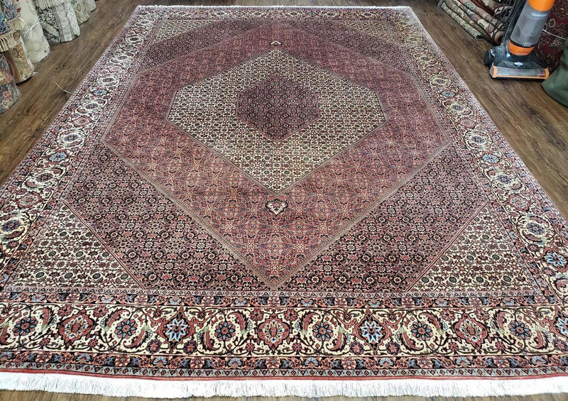 Stunning Persian Bijar Rug 8x11 - Herati Mahi Pattern by Jewel Rugs
