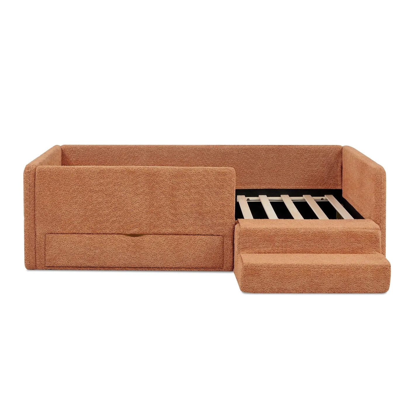 Safe Kids Bed With Guardrails And Storage by Unique Piece Furniture