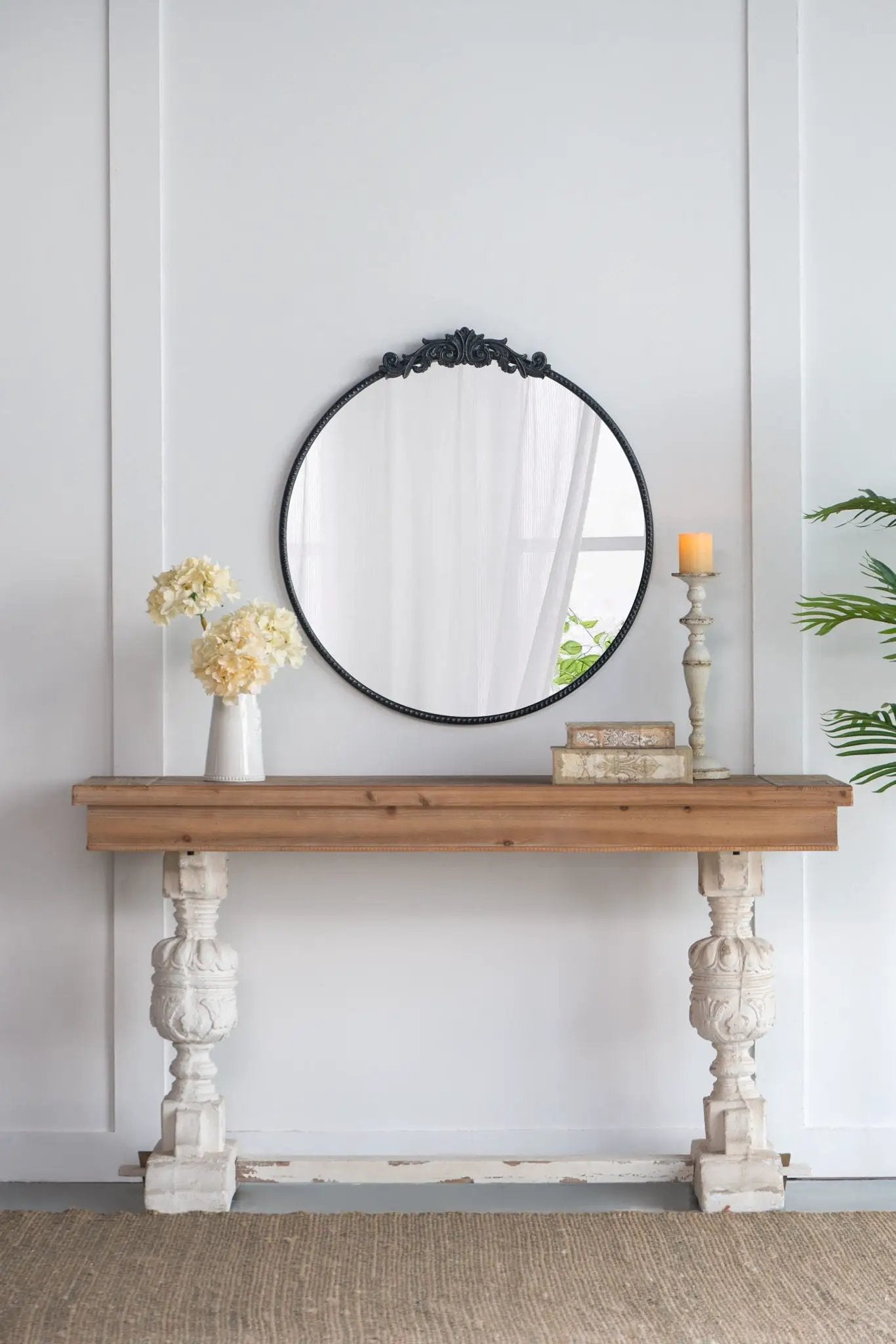 Classic Design Mirror With Baroque Inspired Frame by HouseOfZazla