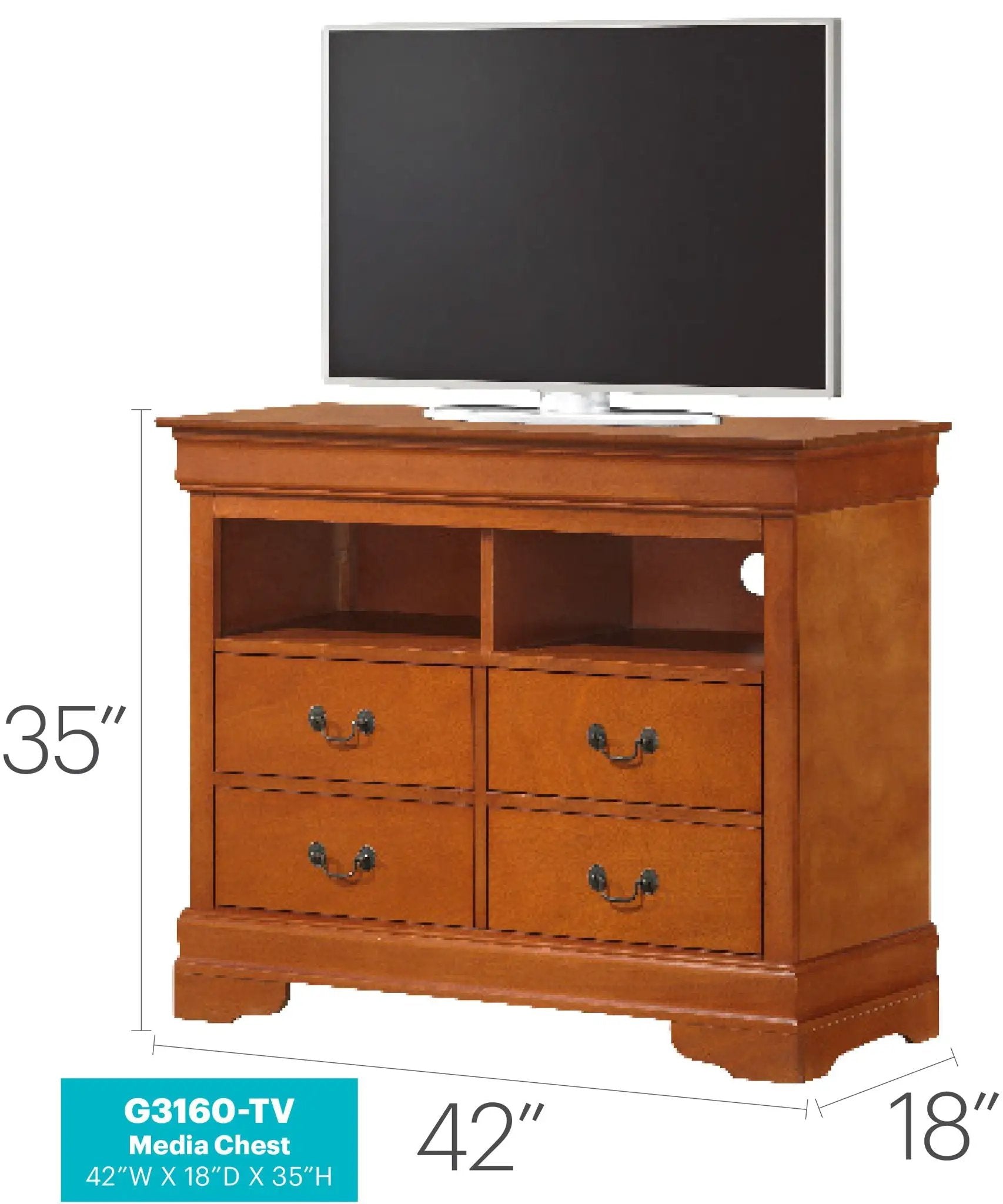 Media Storage Unit Timeless by Unique Piece Furniture