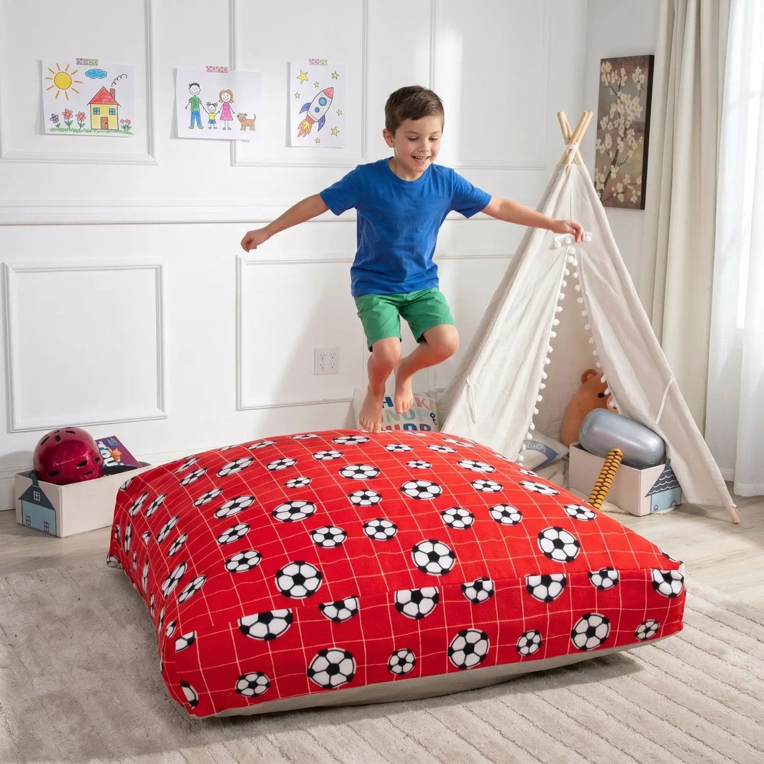 Sensory Crash Pad for Kids & Adult by HouseOfZazla