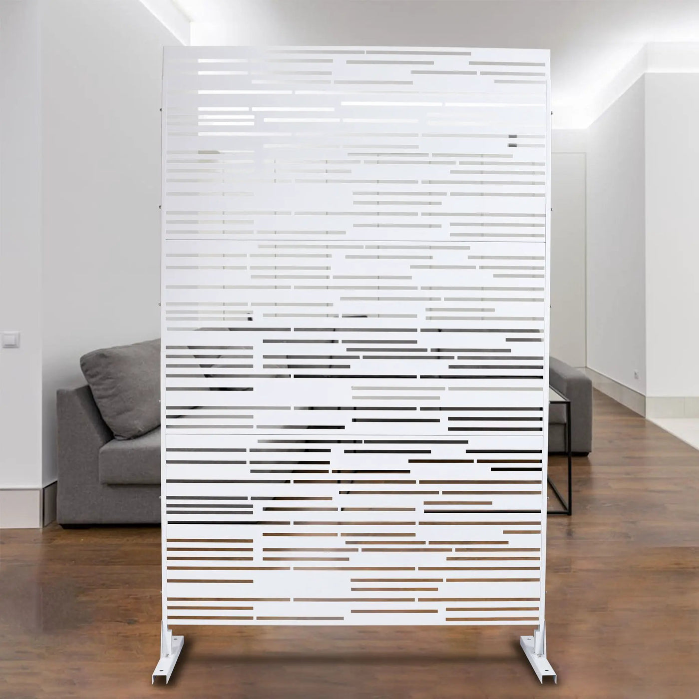 Outdoor & Indoor Freestanding Metal Privacy Screen by HouseOfZazla