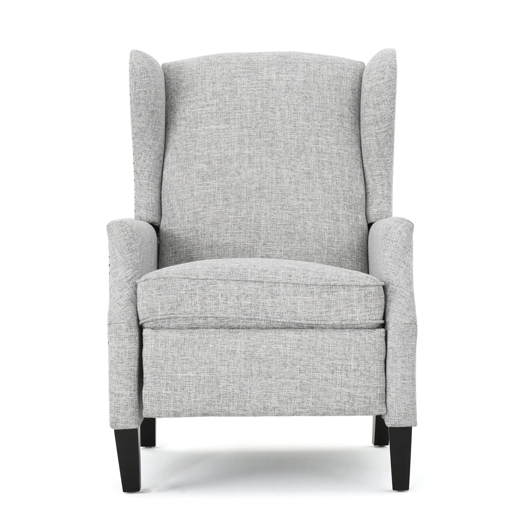 Westeros Wing Back Fabric Upholstered Recliner by Unique Piece Furniture