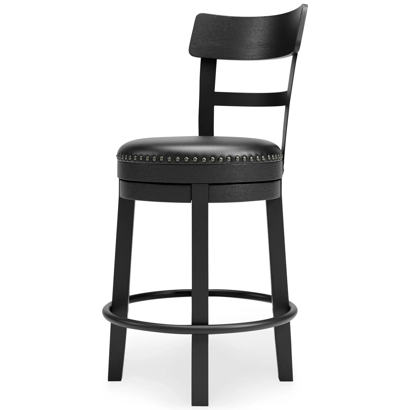 Valebeck - Full Back Swivel Stool by Unique Piece Furniture