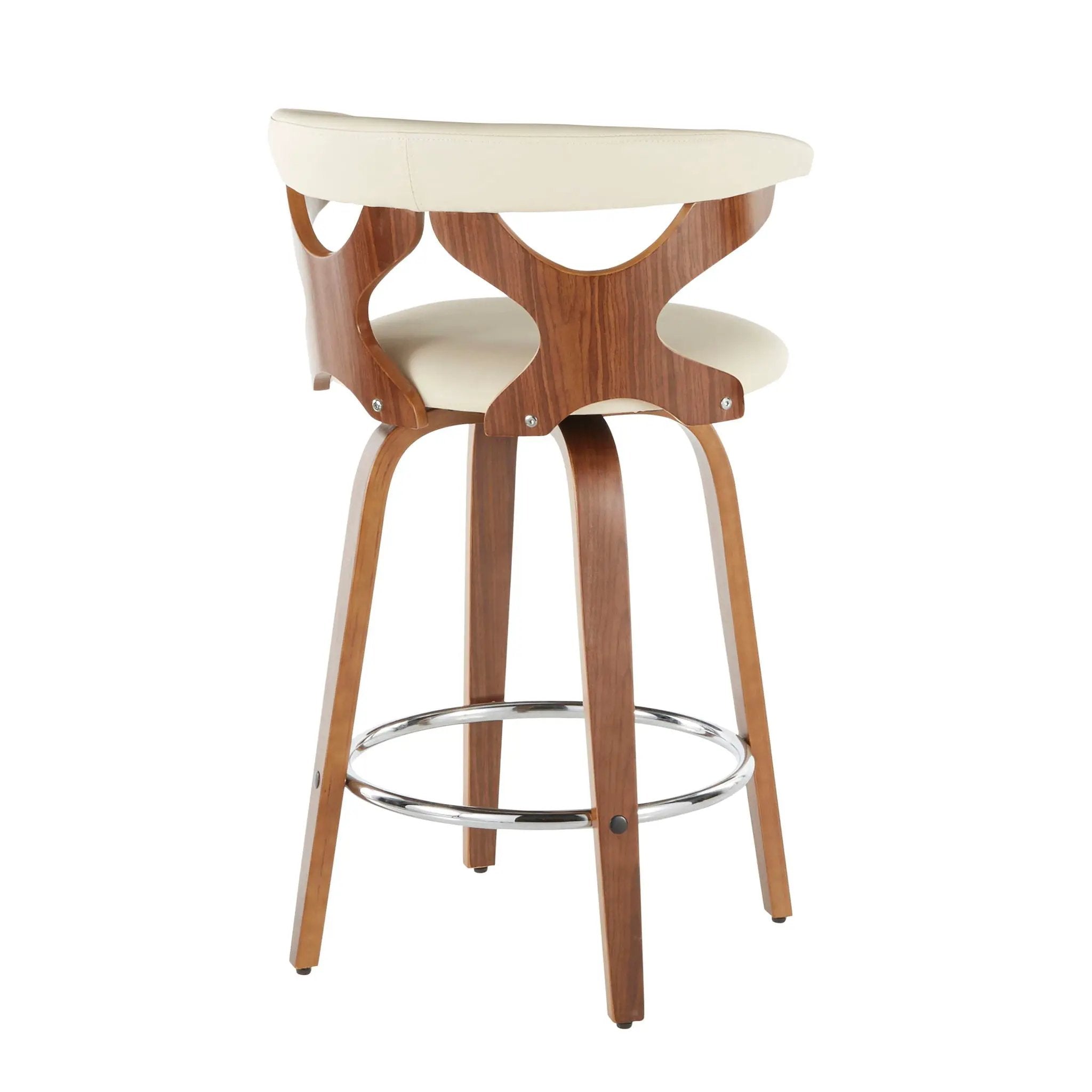 Gardenia - Mid Century Modern Counter Stool (Set of 2) by HouseOfZazla