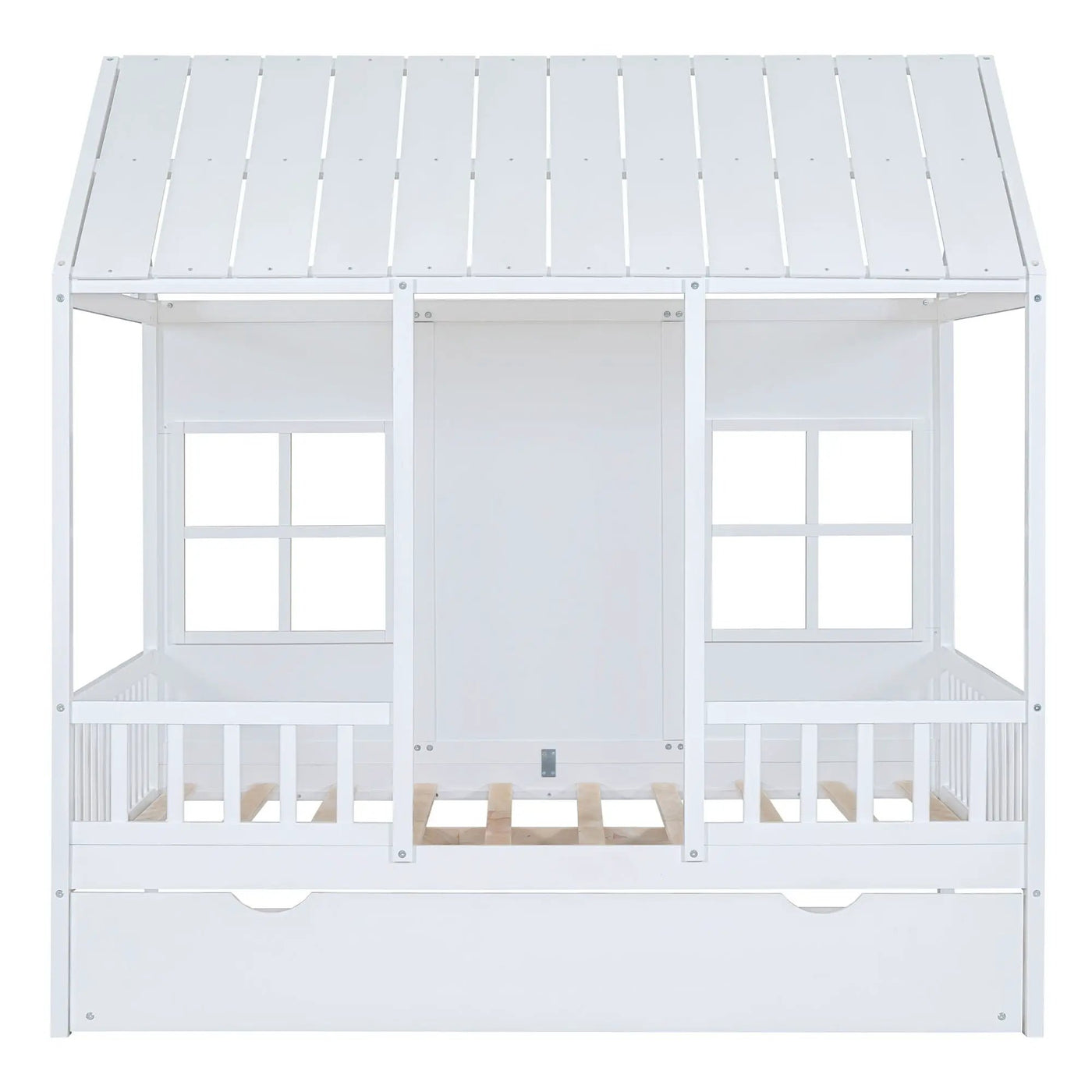 House Bed With Twin Size Trundle, Daybed by HouseOfZazla