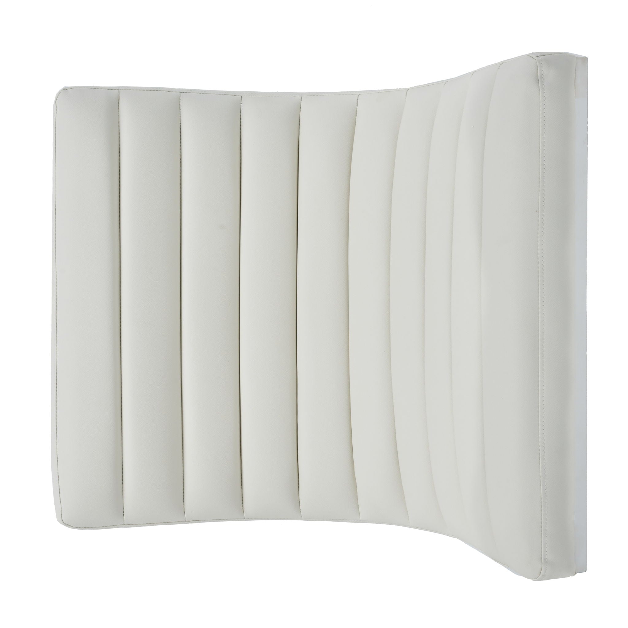 Wilmouth Roll Occasional Chair - White by HouseOfZazla